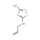 3-Amino-5-allylamino-1,2,4-thiadiazole (CAS 60093-16-5) - chemical structure image