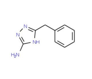 3-Amino-5-benzyl-4H-1,2,4-triazole (CAS 22819-07-4) - chemical structure image