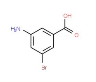 3-Amino-5-bromobenzoic acid (CAS 42237-85-4) - chemical structure image