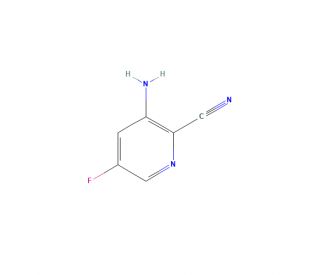 3-Amino-5-fluoropyridine-2-carbonitrile (CAS 1374115-60-2) - chemical structure image