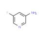 3-Amino-5-fluoropyridine (CAS 210169-05-4) - chemical structure image