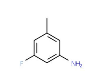 3-Amino-5-fluorotoluene (CAS 52215-41-5) - chemical structure image
