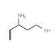 3-Amino-5-hydroxy-penten-1 (CAS 175431-85-3) - chemical structure image