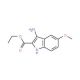 3-Amino-5-methoxy-1H-indole-2-carboxylic acid ethyl ester - chemical structure image