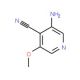 3-Amino-5-methoxyisonicotinonitrile (CAS 1045855-60-4) - chemical structure image