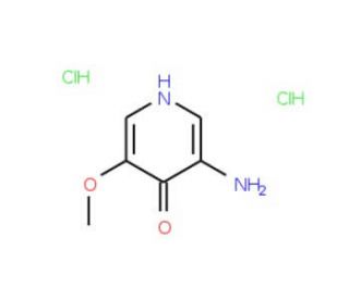 3-Amino-5-methoxypyridin-4-ol dihydrochloride (CAS 1105675-64-6) - chemical structure image