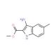 3-Amino-5-methyl-1H-indole-2-carboxylic acidmethyl ester (CAS 462068-67-3) - chemical structure image