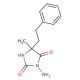 3-amino-5-methyl-5-(2-phenylethyl)imidazolidine-2,4-dione - chemical structure image