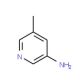 3-Amino-5-methylpyridine (CAS 3430-19-1) - chemical structure image