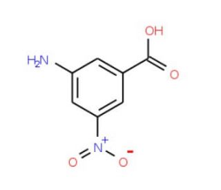 3-Amino-5-nitrobenzoic acid (CAS 618-84-8) - chemical structure image