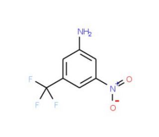 3-Amino-5-nitrobenzotrifluoride (CAS 401-94-5) - chemical structure image