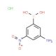3-Amino-5-nitrophenylboronic acid, HCl (CAS 389621-79-8) - chemical structure image