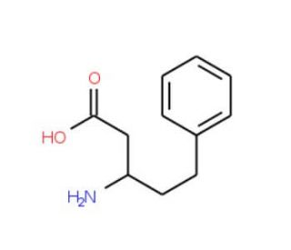 3-Amino-5-phenyl-pentanoic acid (CAS 91247-38-0) - chemical structure image