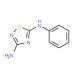 3-Amino-5-phenylamino-1,2,4-thiadiazole (CAS 60093-15-4) - chemical structure image