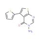 3-amino-5-thien-2-ylthieno[2,3-d]pyrimidin-4(3H)-one - chemical structure image