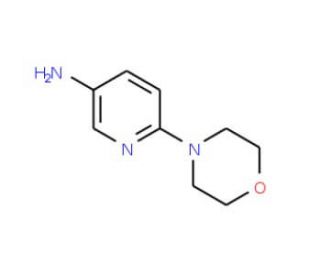 3-Amino-6-(4-morpholinyl)pyridine (CAS 52023-68-4) - chemical structure image