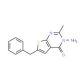 3-Amino-6-benzyl-2-methylthieno-[2,3-d]pyrimidin-4(3H)-one - chemical structure image