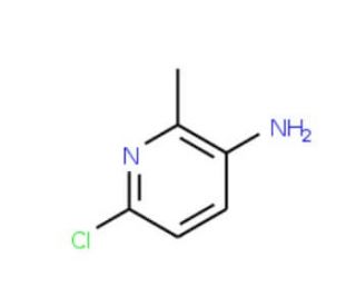 3-amino-6-chloro-2-picoline (CAS 164666-68-6) - chemical structure image