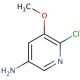 3-Amino-6-chloro-5-methoxypyridine - chemical structure image