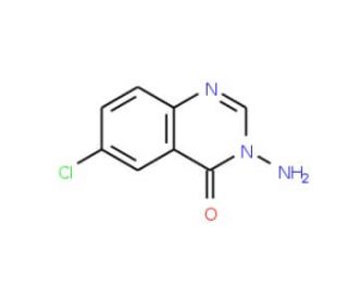 3-amino-6-chloroquinazolin-4(3H)-one (CAS 5584-16-7) - chemical structure image