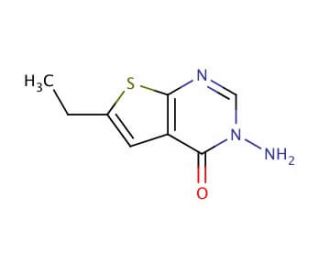 3-Amino-6-ethyl-3H-thieno[2,3-d]pyrimidin-4-one - chemical structure image