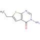 3-Amino-6-ethyl-3H-thieno[2,3-d]pyrimidin-4-one - chemical structure image