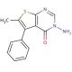 3-Amino-6-methyl-5-phenyl-3H-thieno[2,3-d]pyrimidin-4-one - chemical structure image