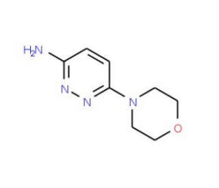 3-Amino-6-(morpholin-4-yl)pyridazine (CAS 66346-91-6) - chemical structure image
