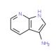 3-Amino-7-azaindole (CAS 189882-31-3) - chemical structure image
