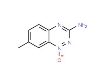 3-Amino-7-methyl-1,2,4-benzotriazine-1-oxide (CAS 27281-74-9) - chemical structure image