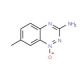 3-Amino-7-methyl-1,2,4-benzotriazine-1-oxide (CAS 27281-74-9) - chemical structure image