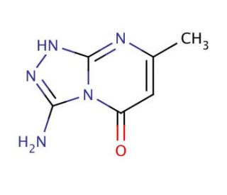 3-Amino-7-methyl-[1,2,4]triazolo[4,3-a]pyrimidin-5-ol - chemical structure image