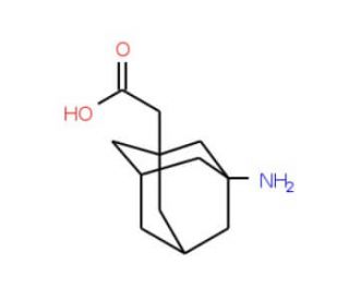 (3-Amino-adamantan-1-yl)-acetic acid (CAS 103360-61-8) - chemical structure image