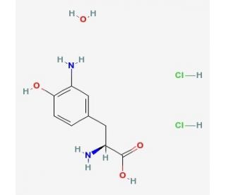 3-Amino-L-tyrosine dihydrochloride monohydrate (CAS 23279-22-3) - chemical structure image