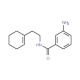3-Amino-N-[2-(1-cyclohexen-1-yl)ethyl]benzamide - chemical structure image