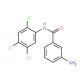 3-Amino-N-(2,4,5-trichlorophenyl)benzamide - chemical structure image