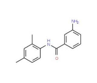 3-Amino-N-(2,4-dimethylphenyl)benzamide (CAS 102630-87-5) - chemical structure image