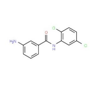 3-Amino-N-(2,5-dichlorophenyl)benzamide - chemical structure image