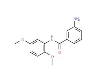 3-Amino-N-(2,5-dimethoxyphenyl)benzamide - chemical structure image