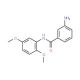 3-Amino-N-(2,5-dimethoxyphenyl)benzamide - chemical structure image