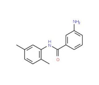 3-Amino-N-(2,5-dimethylphenyl)benzamide - chemical structure image