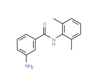 3-Amino-N-(2,6-dimethylphenyl)benzamide (CAS 14635-96-2) - chemical structure image
