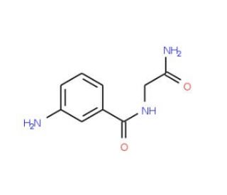 3-amino-N-(2-amino-2-oxoethyl)benzamide - chemical structure image