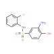 3-Amino-N-(2-chloro-phenyl)-4-hydroxy-benzenesulfonamide - chemical structure image