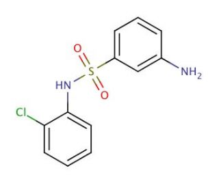 3-Amino-N-(2-chloro-phenyl)-benzenesulfonamide - chemical structure image
