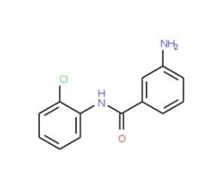 3-Amino-N-(2-chlorophenyl)benzamide - chemical structure image