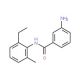 3-Amino-N-(2-ethyl-6-methylphenyl)benzamide - chemical structure image