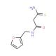 3-amino-N-(2-furylmethyl)-3-thioxopropanamide (CAS 59749-98-3) - chemical structure image