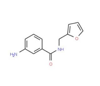 3-Amino-N-(2-furylmethyl)benzamide - chemical structure image