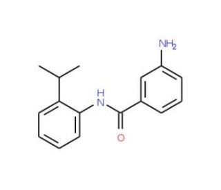 3-Amino-N-(2-isopropylphenyl)benzamide - chemical structure image